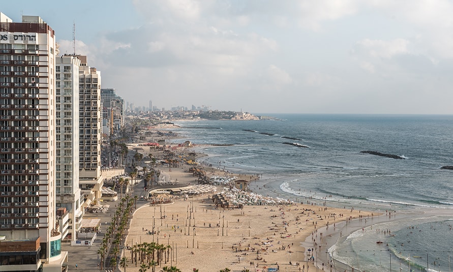 מלונות יוקרה בתל אביב מול הים