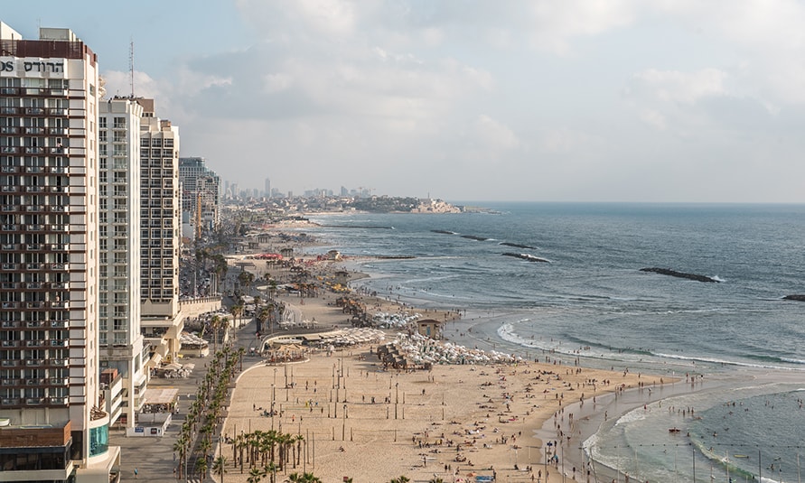 מלונות יוקרה בתל אביב מול הים